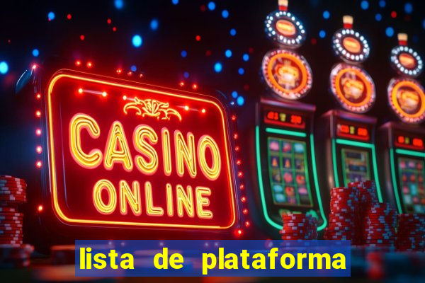 lista de plataforma de jogos